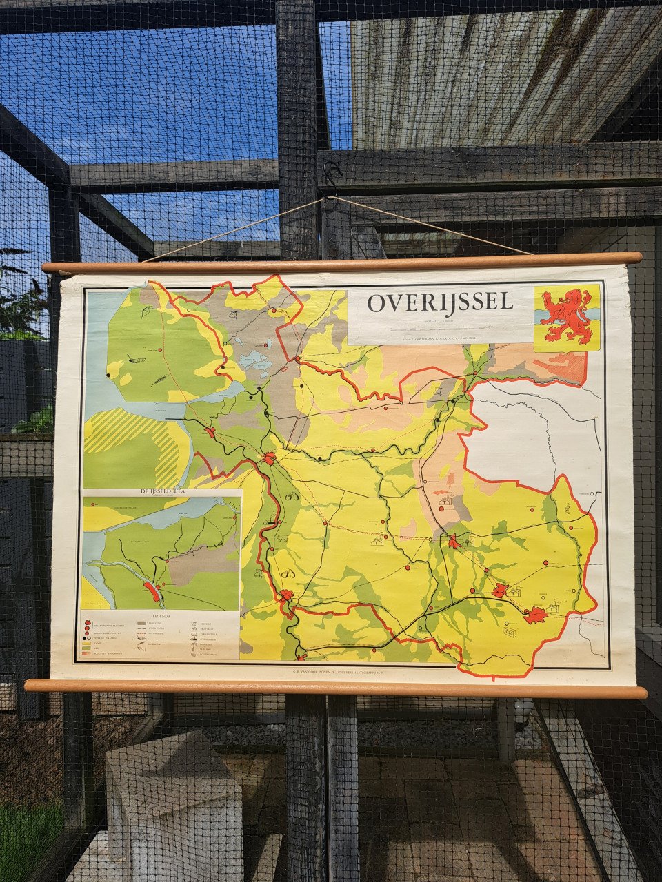 Oude landkaarten