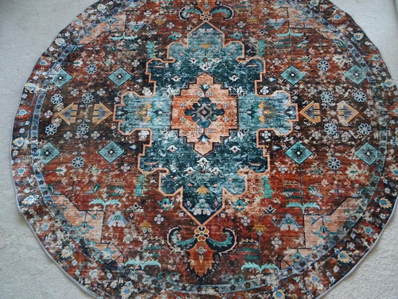 Mooi vloerkleed Doorsnede 2 meter