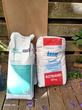GRATIS:  Zandcement en Rodband