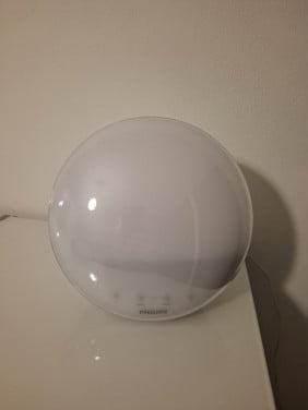 Philips wake up light wekker