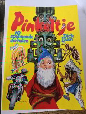 Boek; Pinkeltje ; 10 spannende verhalen Dick Laan
