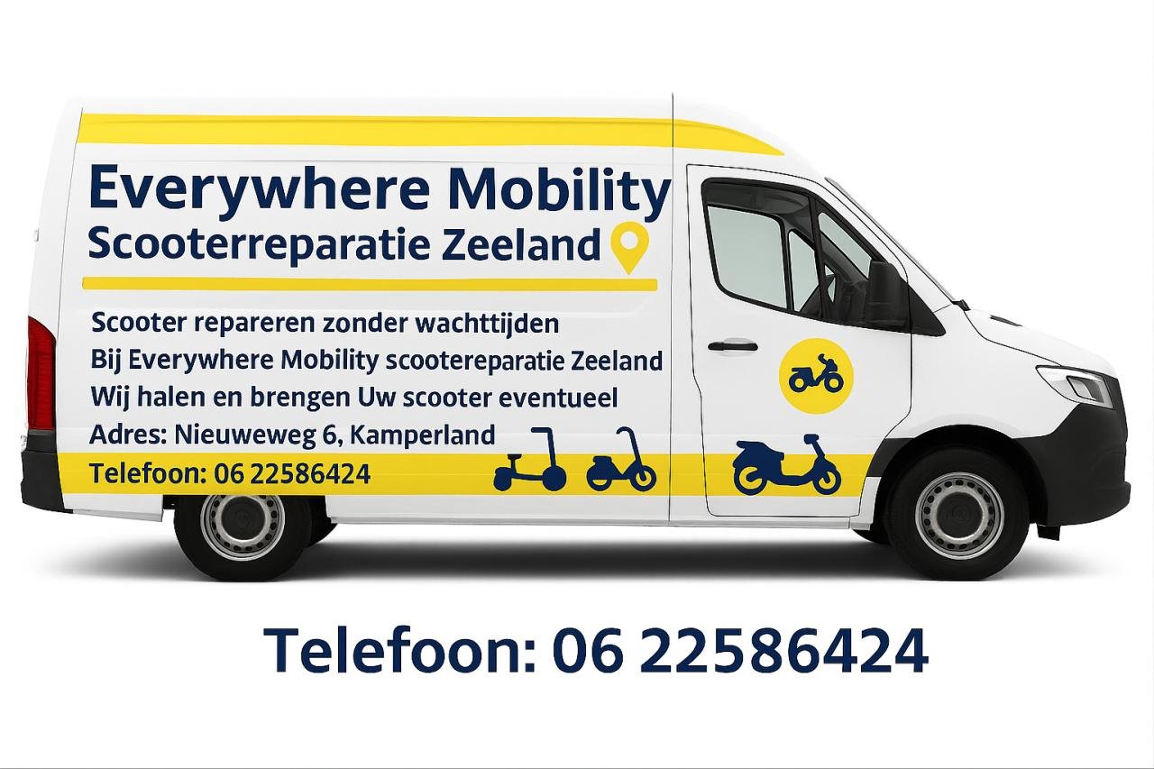 Reparatieservice voor scootmobielen, scooters, fietsen en fatbikes