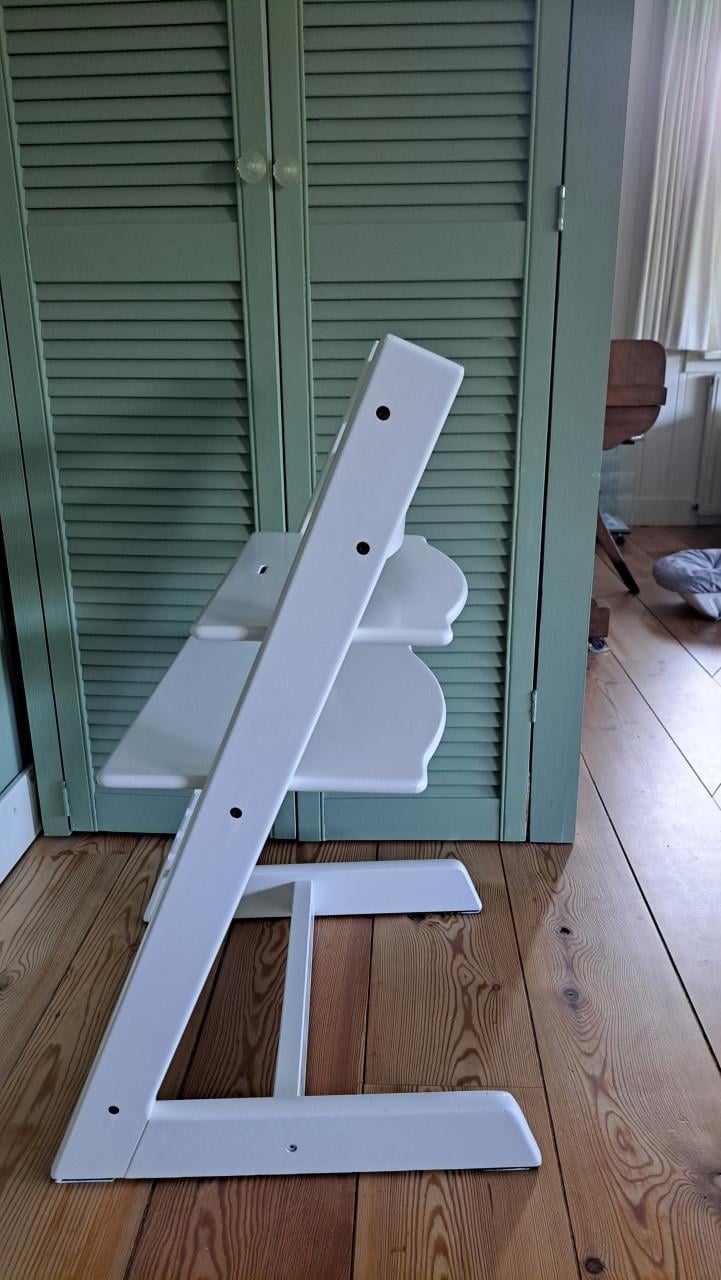 Stokke Tripp Trapp wit compleet met Newborn en Verkleiner