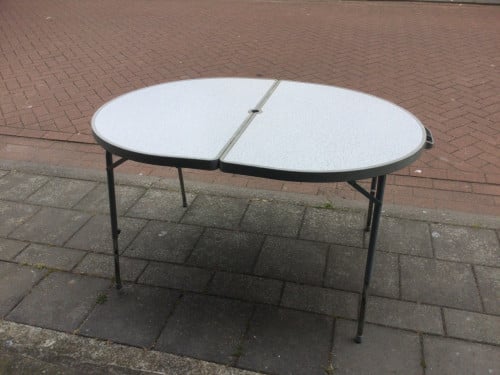 Crespo opvouwbare ovale tafel