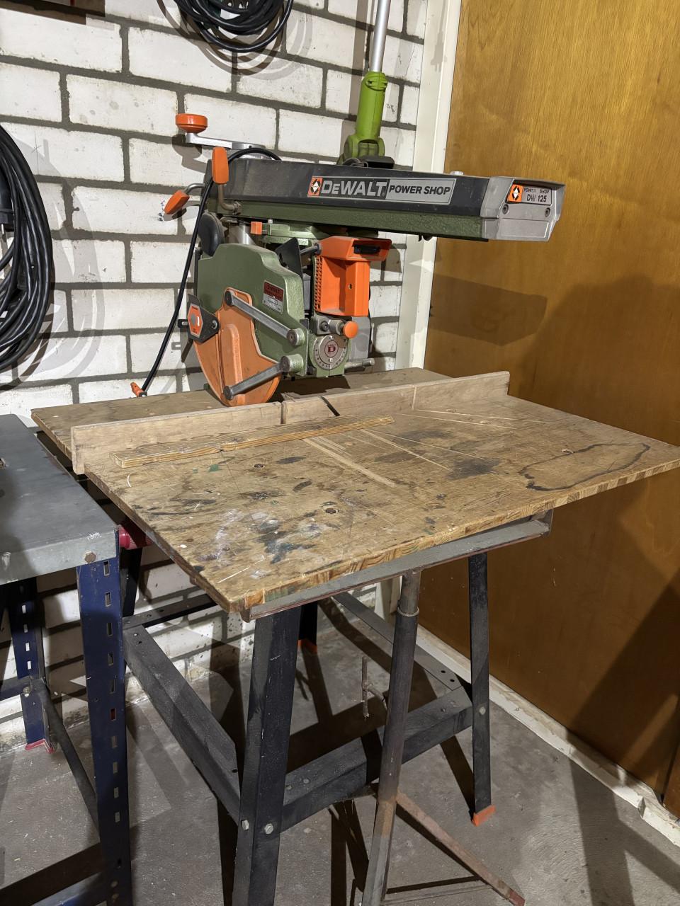 Dewalt DW125 afkortzaag/radiaalzaag