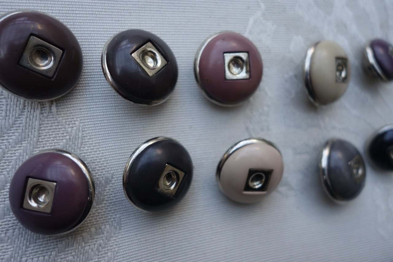 Set van 10 prachtige unieke retro knopen