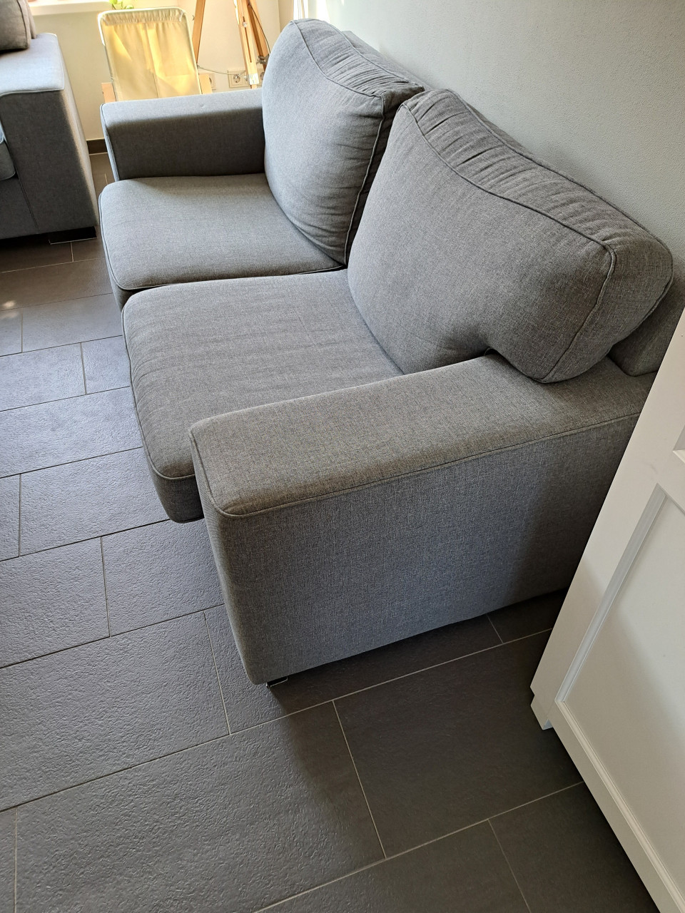 Bankstel 2 zits en 3 zits grijs