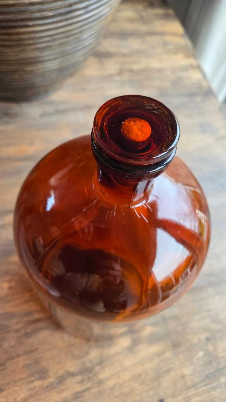 Vintage grote apothekers stopfles