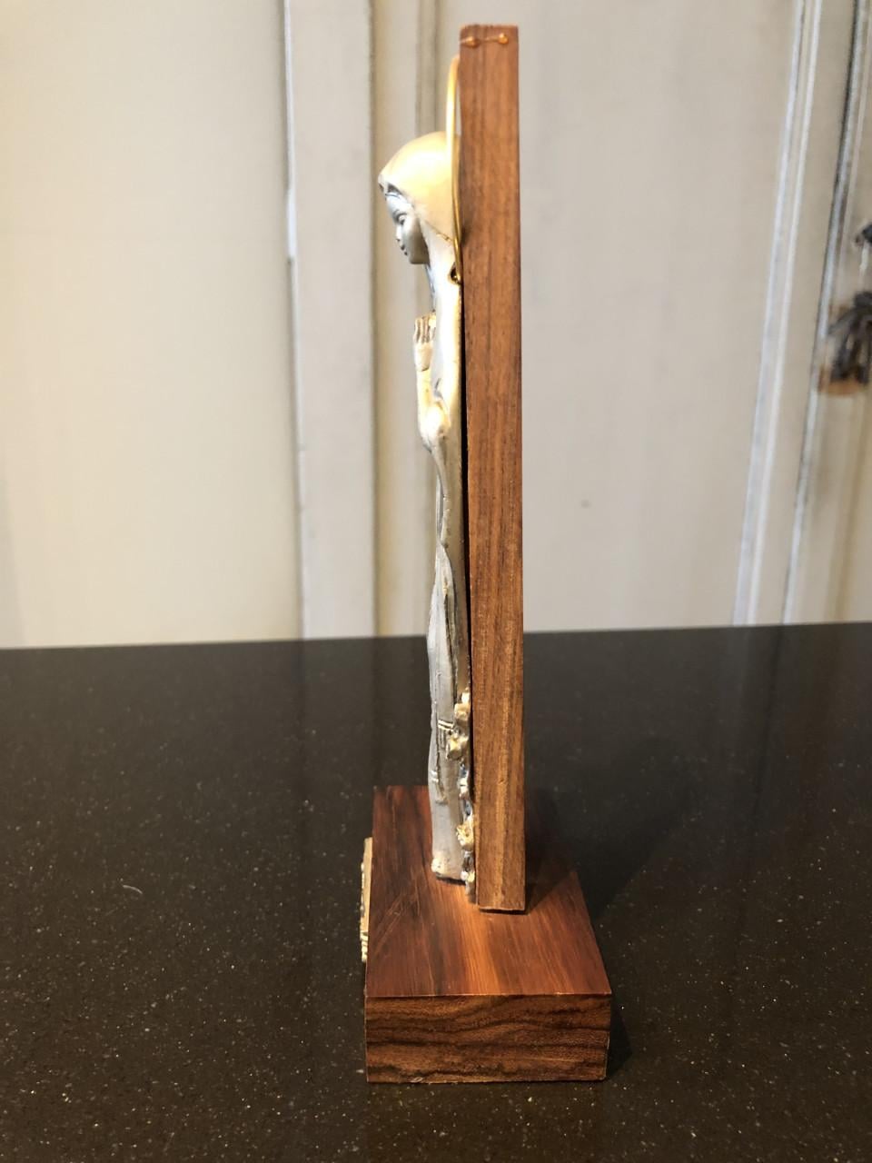 Mooi brocante heilig souveniertje de Lourdes