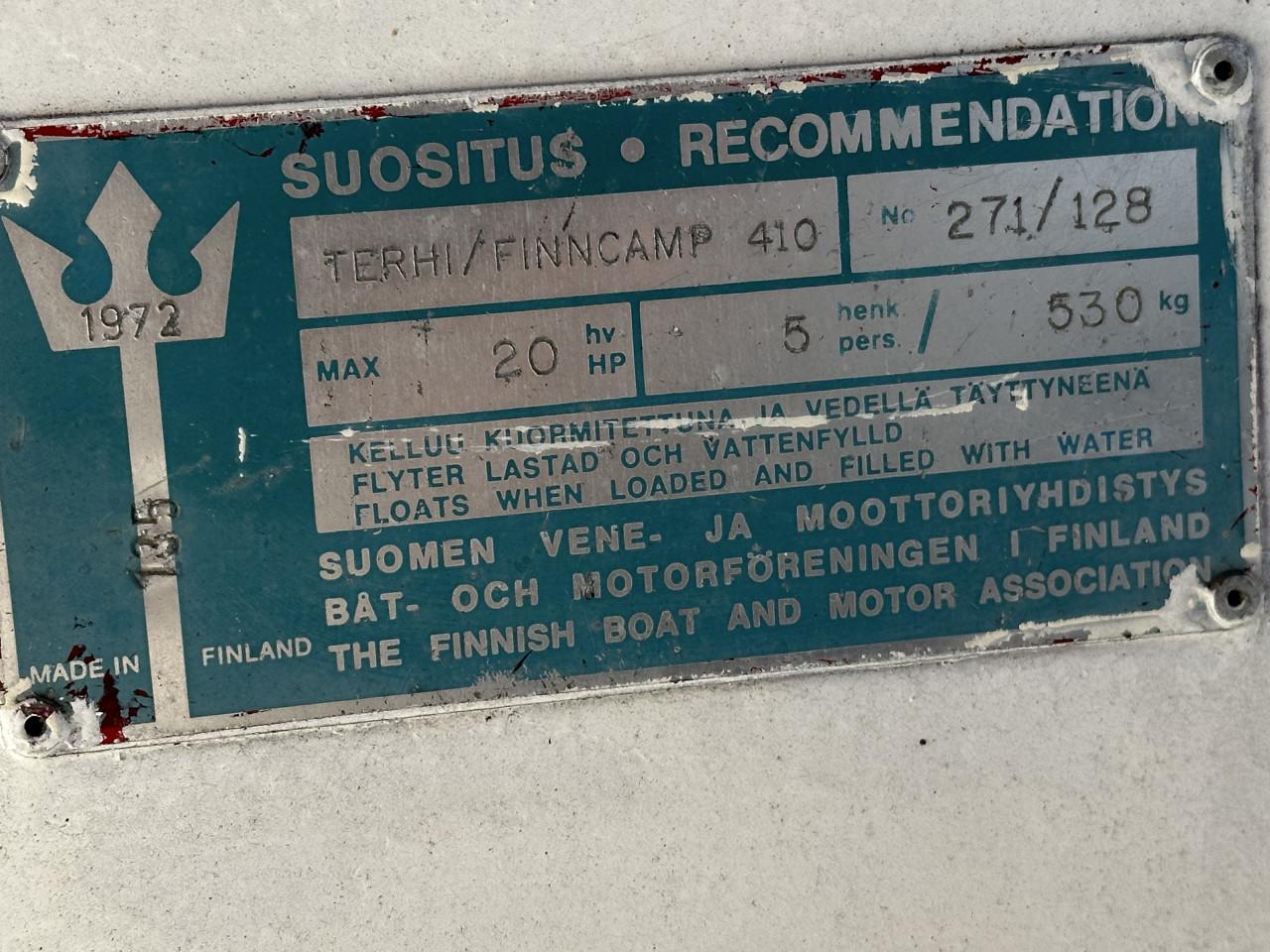 Sloep 5 personen Terhi/Finncamp 410