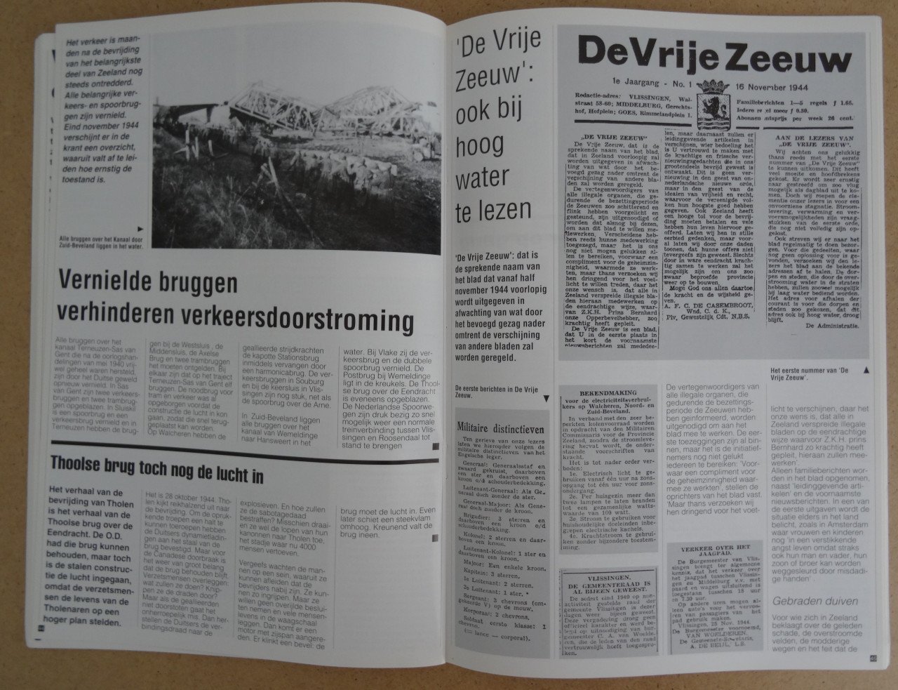 VRIJ VOLK - ZEELAND ONDER DRUK EN ZONDER JUK
