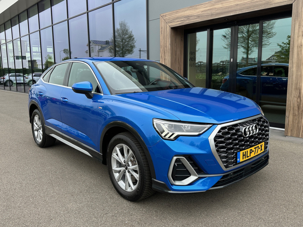 Audi Q3 sportback 45 tfsie s-line | keyless | dode hoek | adapt. cruise | e