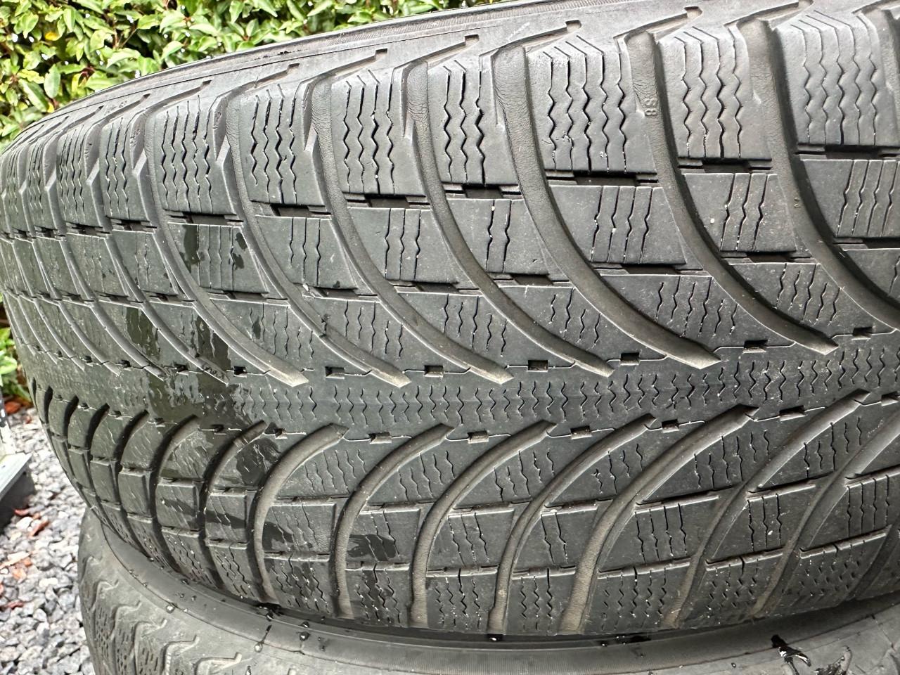 Wintervelgen met winterbanden Mercedes GLC