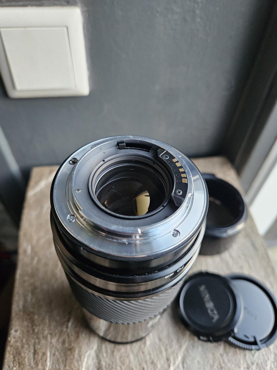 Zgan Minolta AF Zoom 70-210mm f/4 (Beercan) lens