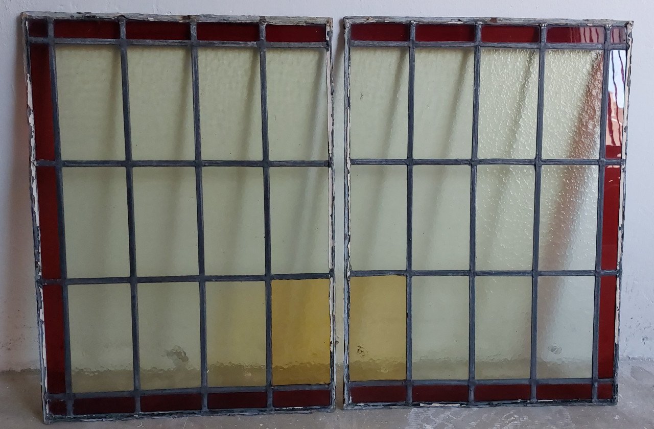 Glas in lood – 2 ramen