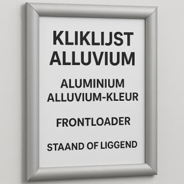 Kliklijst staand of liggend