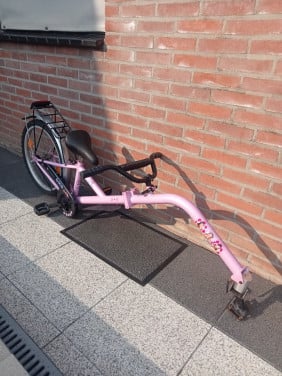 Aanhangfiets meisjes