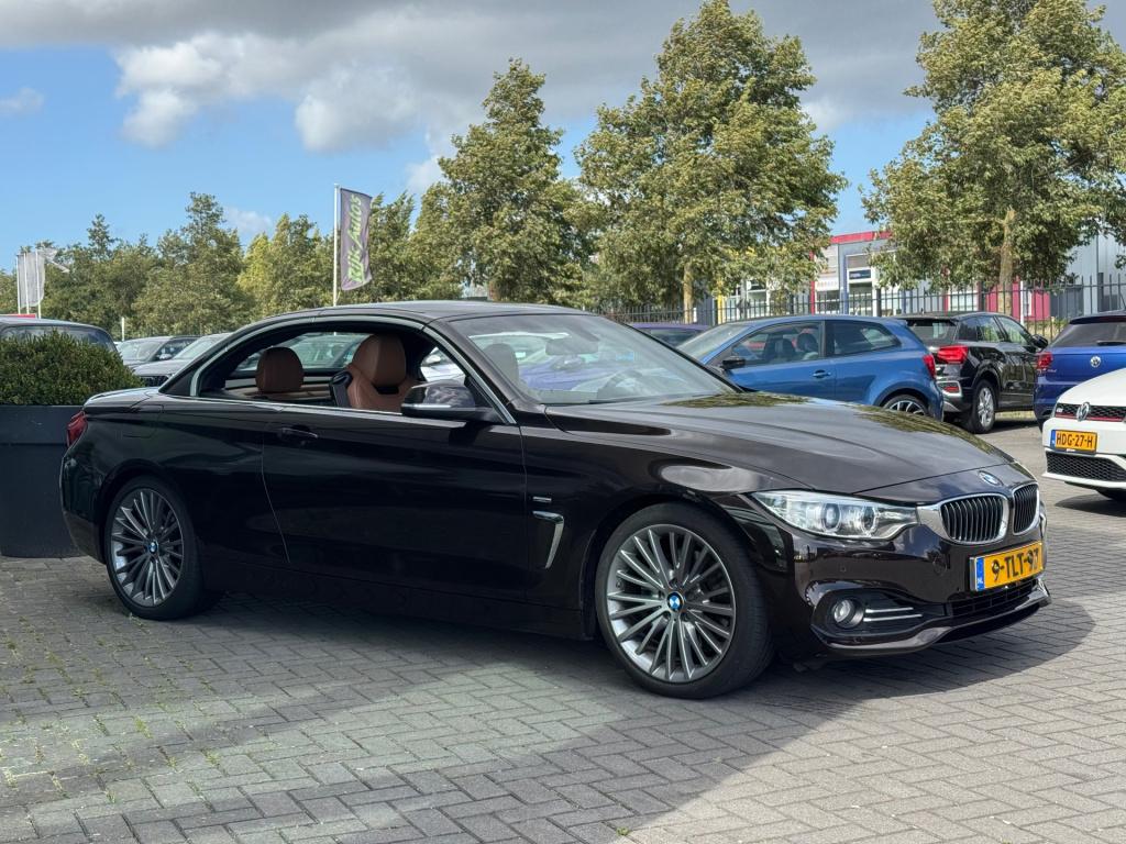 BMW 4 Serie cabrio 428i high executive * nl auto nap * stoel + nek verwarmi