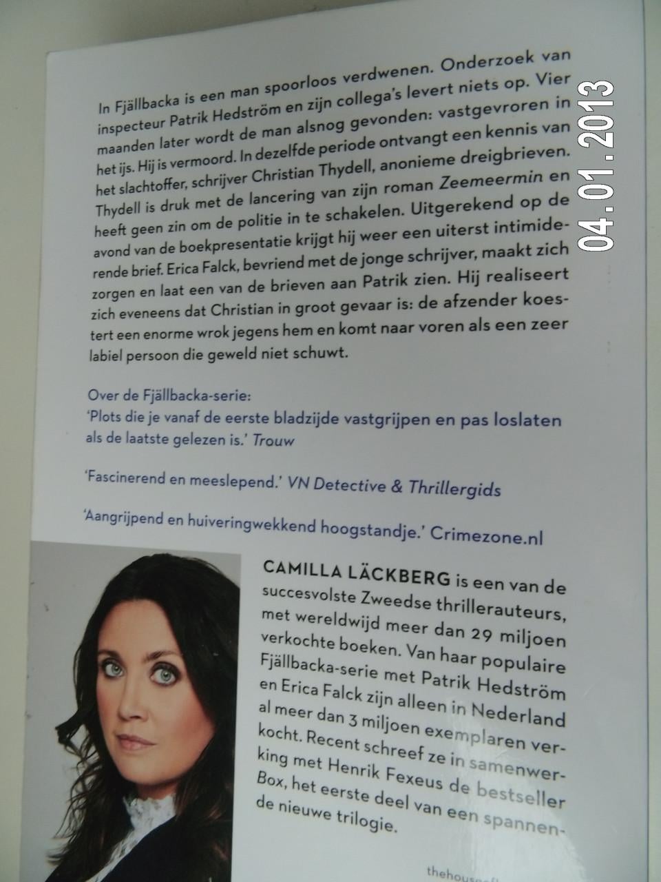 3 Thrillers van Camilla Läckberg.