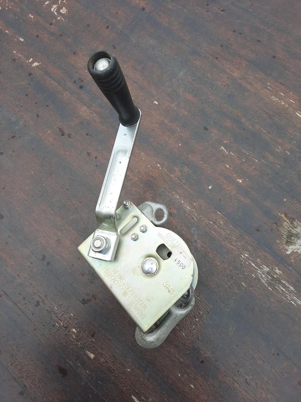Handlier aanhanger liertje winch per stuk