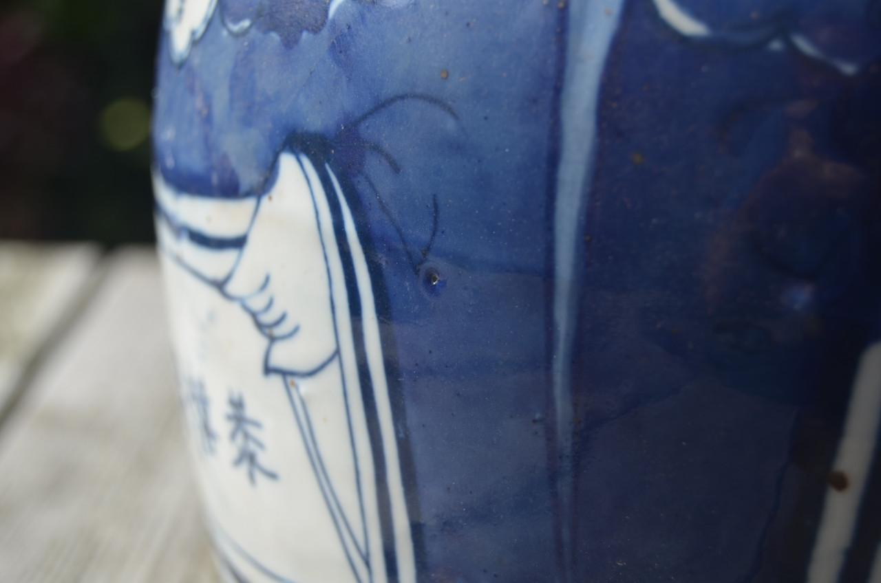 Zeer fraaie, en grote, Chinese Gemberpot ipst