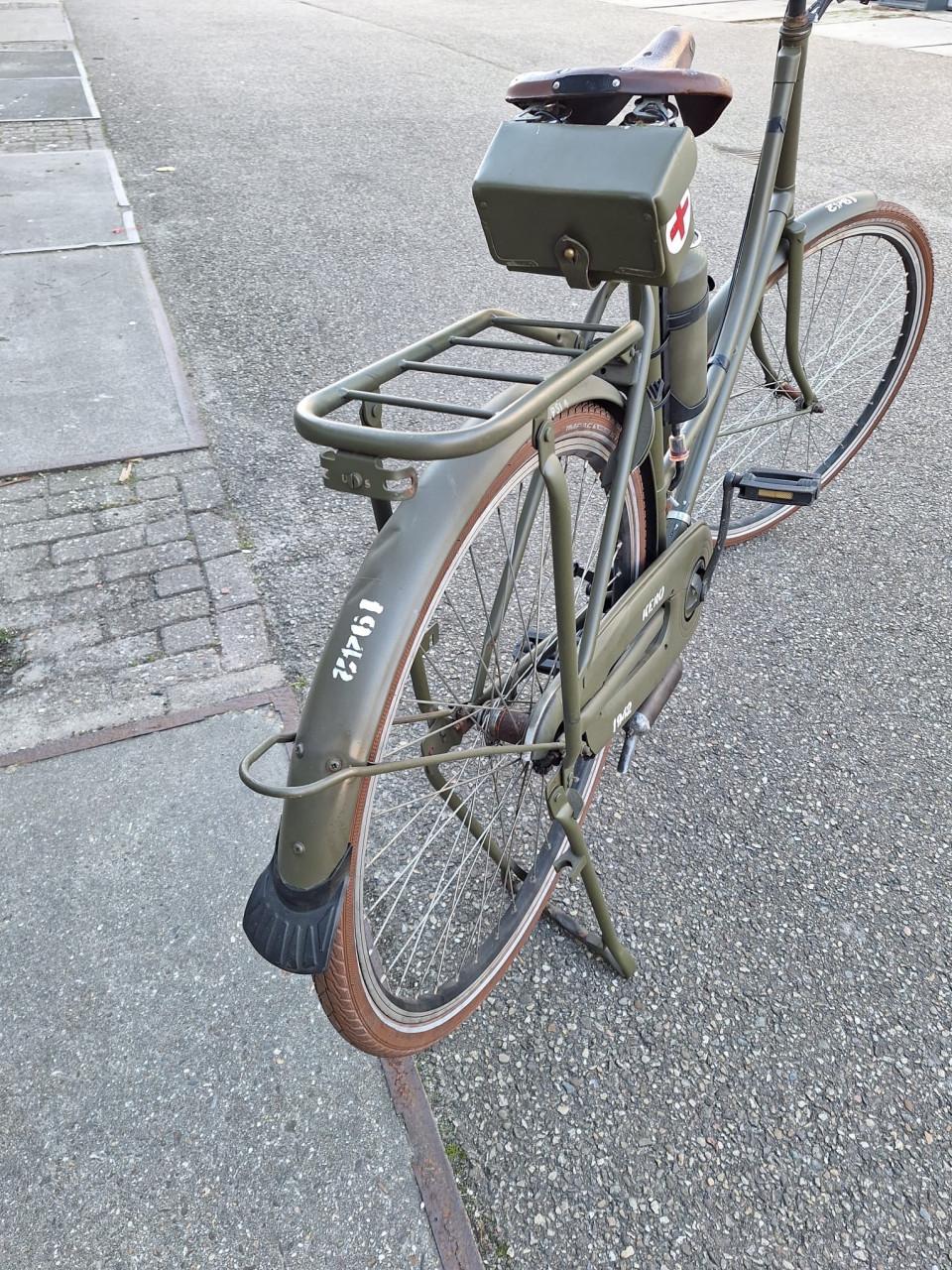 Fiets met Mosquito hulpmotor