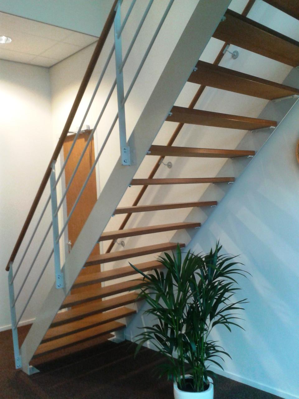 Stalen Rechte Trappen op Maat – Trabo Trappen & Hekwerken