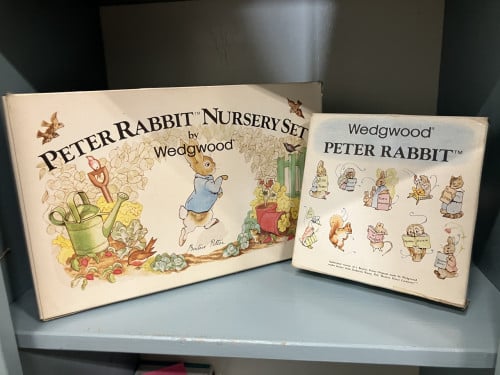 Wedgwood Peter Rabbit Nursery set + bijpassend Schaaltje