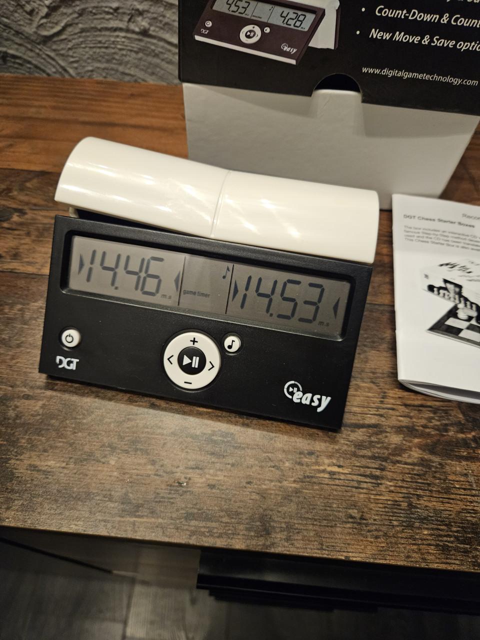 Zgan DGT Easy Game Timer - Schakklok voor bordspellen