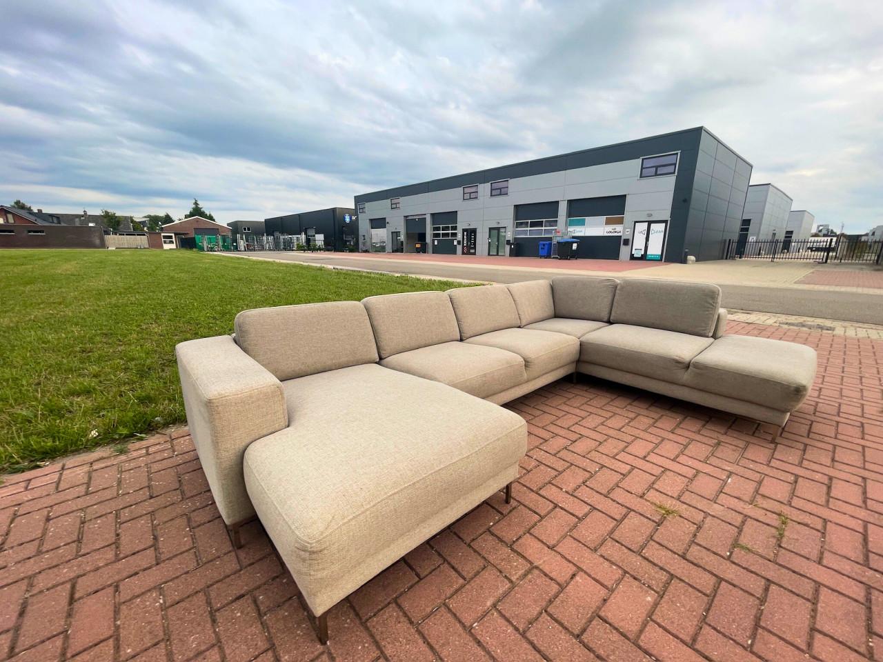 GRATIS LEVERING HEEL NL Montel U-vormige Stoffen Hoekbank