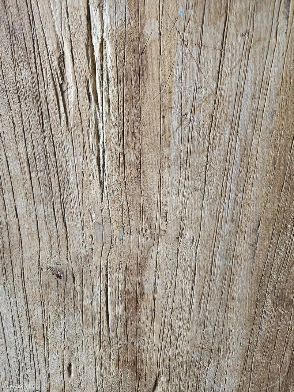 Prachtig teakhouten bankje - 120x34 cm