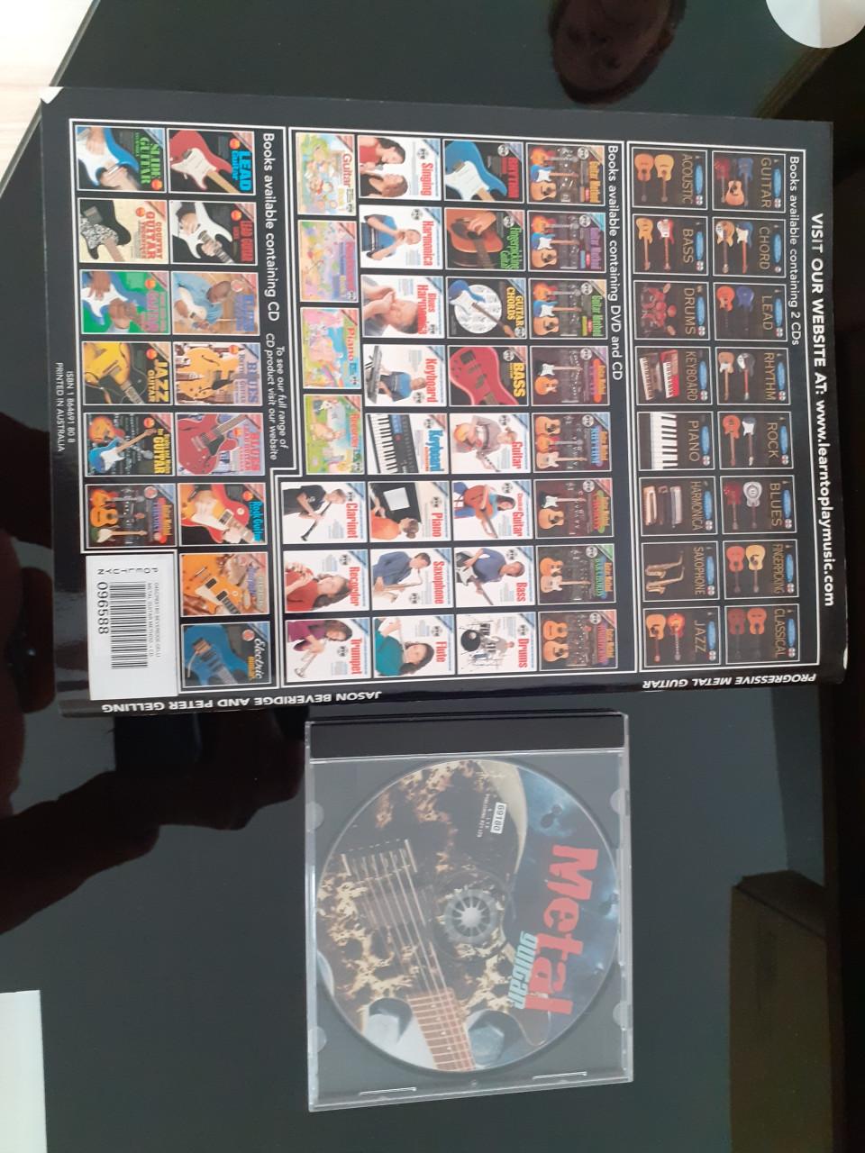 METAL GUITARS boek inkl. CD