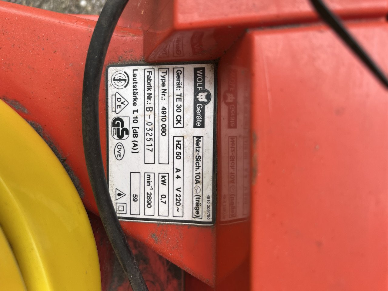 Prima Wolf grasmaaier