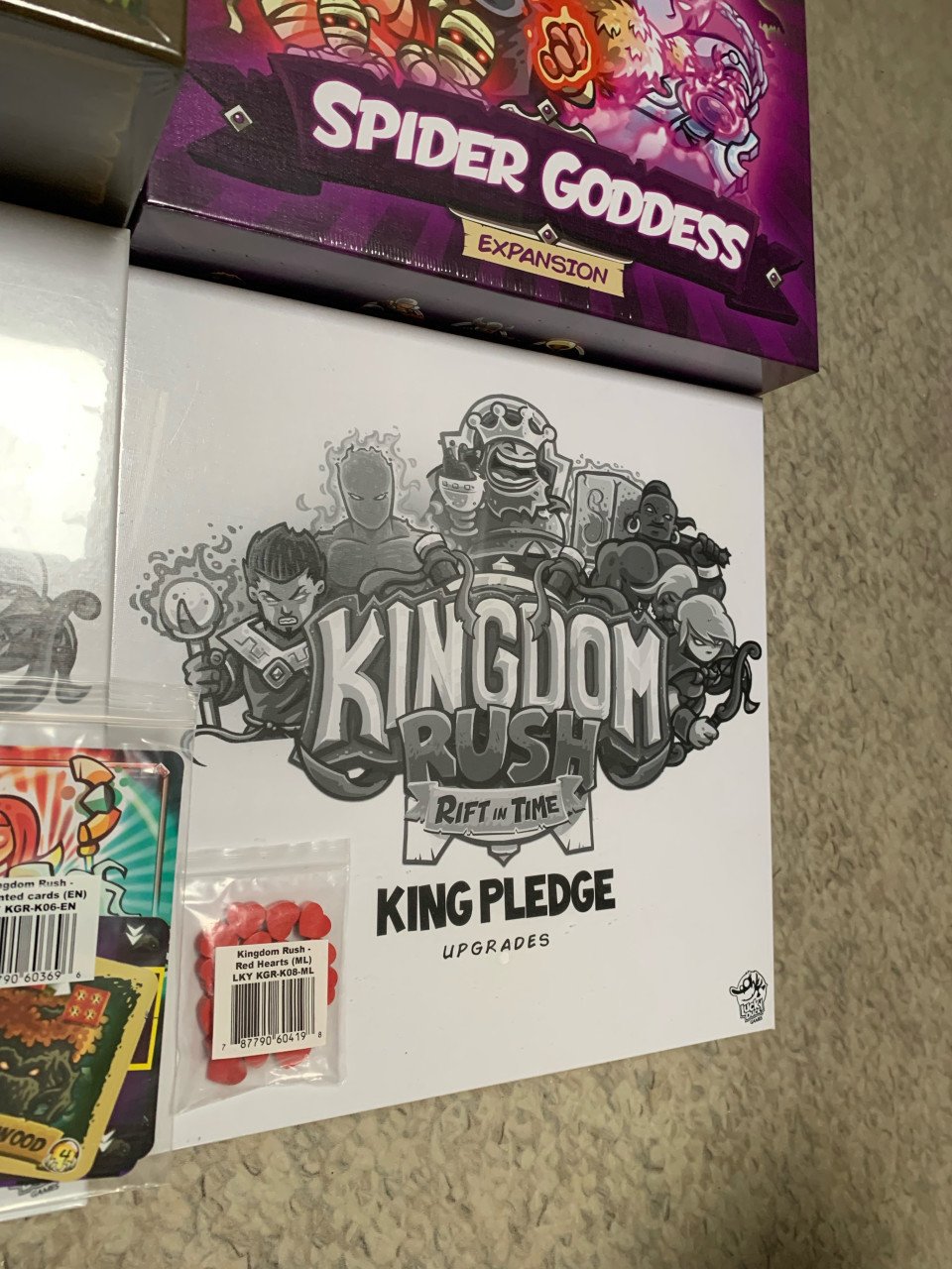 Nieuw Kingdom Rush Rift in Time +Spider Goddess +2x upgrades