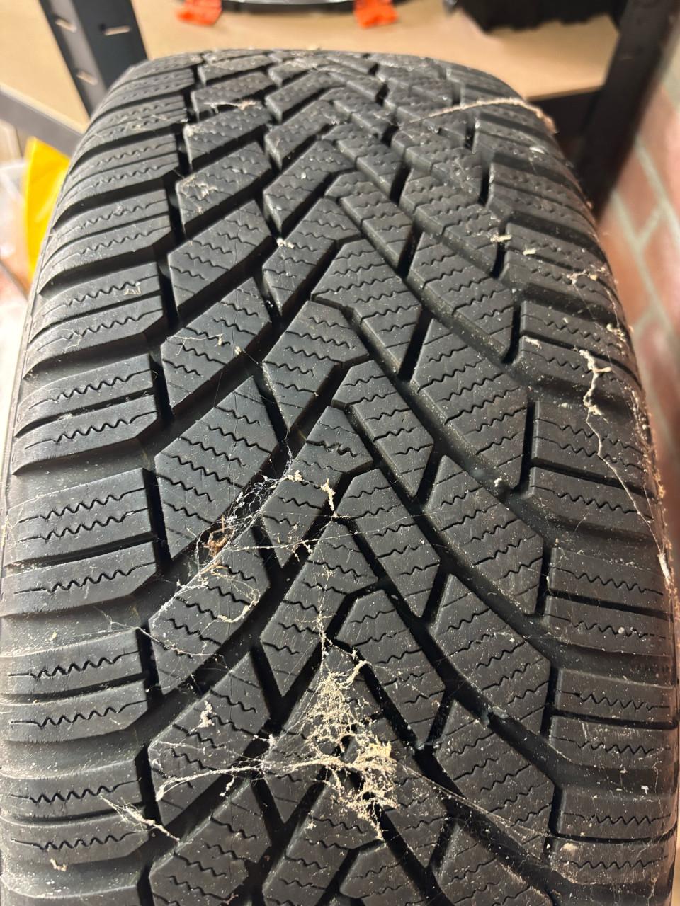 Winterbanden met velg continental