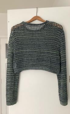 Nieuwe crop top maat L