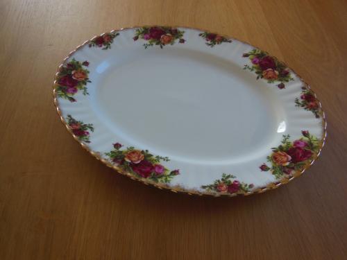 Platte Serveerschaal Royal Albert