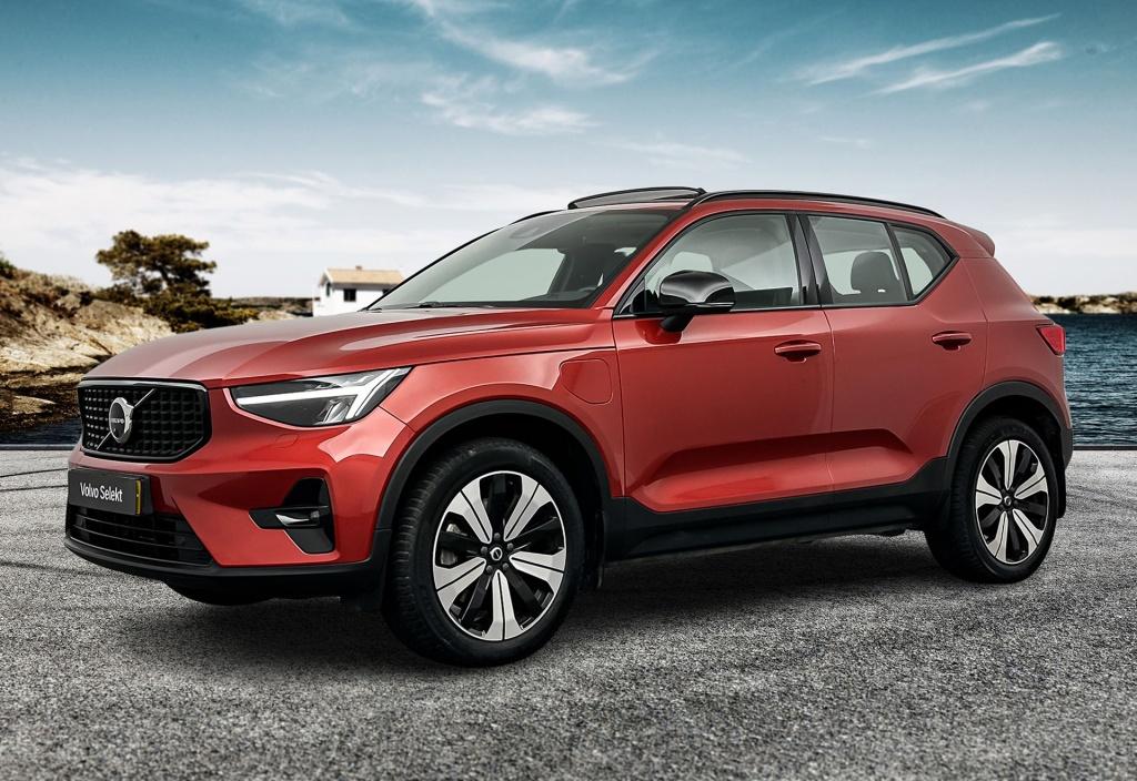 Volvo XC40 t5 262pk recharge ultra dark| adap.cruise| pano| 360camera| trek