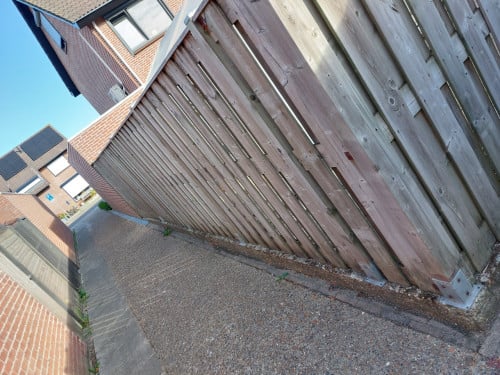 Schutting grenen/ voor op de camping of tuin