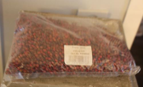 Zak roze pepers 250 gram