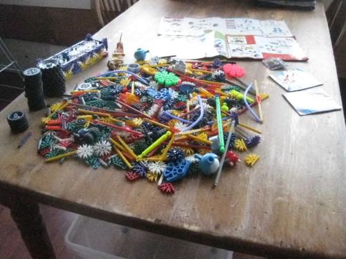 Redelijk wat knex