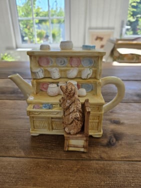 Superschattige theepot