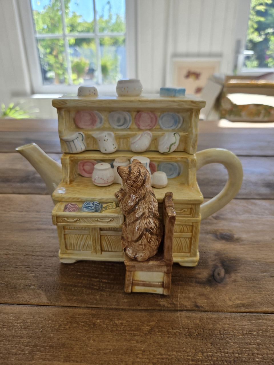 Superschattige theepot