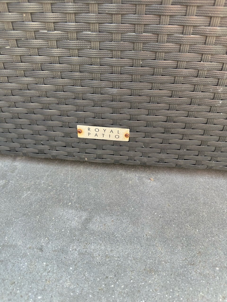 Degelijke loungeset van het merk Royal Patio