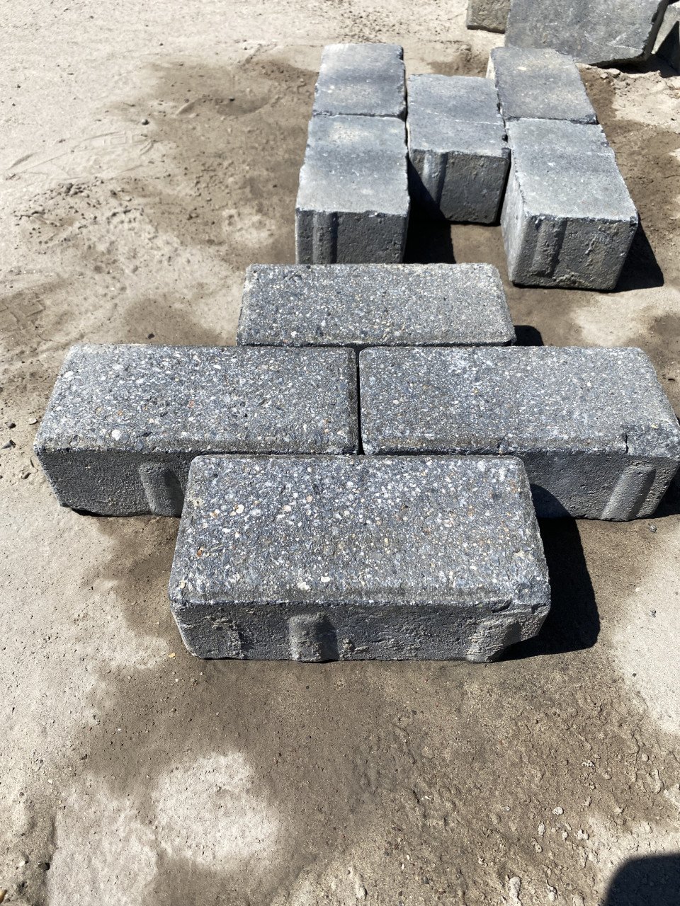 Betonklinkers Antraciet Grijs of Heide