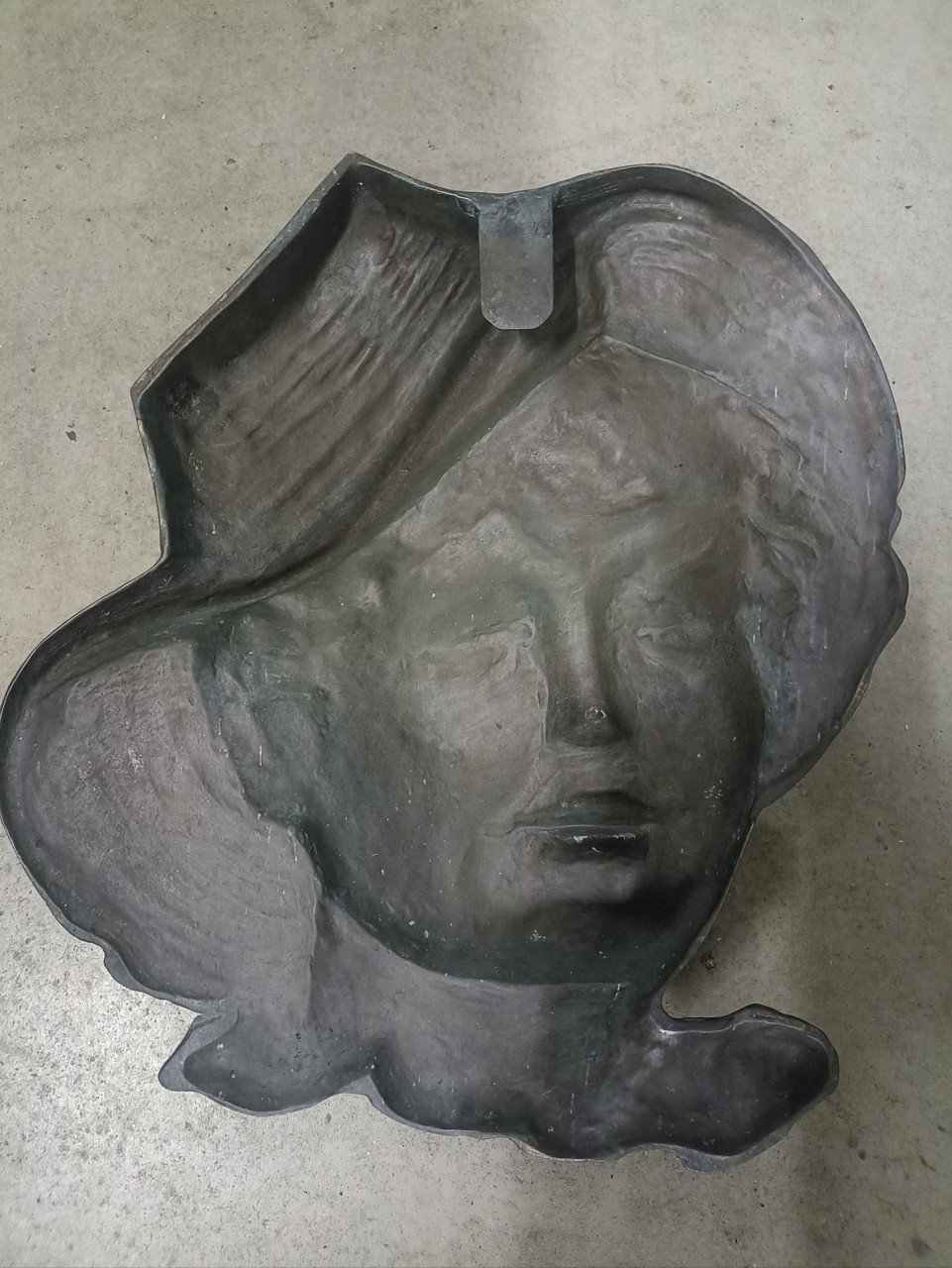 Bronzen tuin/wand decoratie