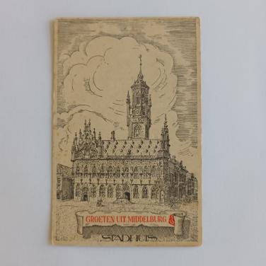 Groeten uit Middelburg; Stadhuis 1920-1940