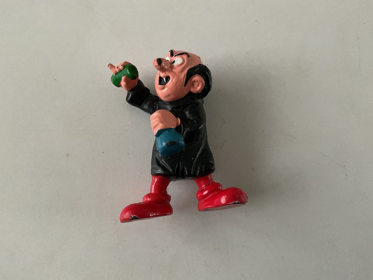 Heel veel verschillende Smurfen.  Materiaal: rubber.  Hoogte: +/- 5 cm.