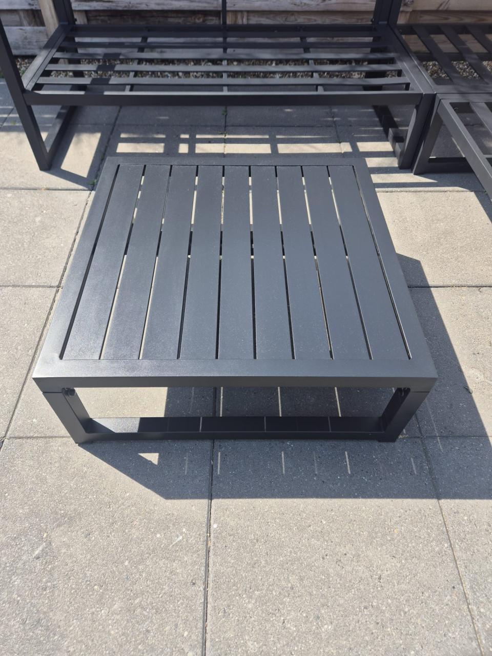 Aluminium Loungeset 225 x 225 cm (bezorging mogelijk)