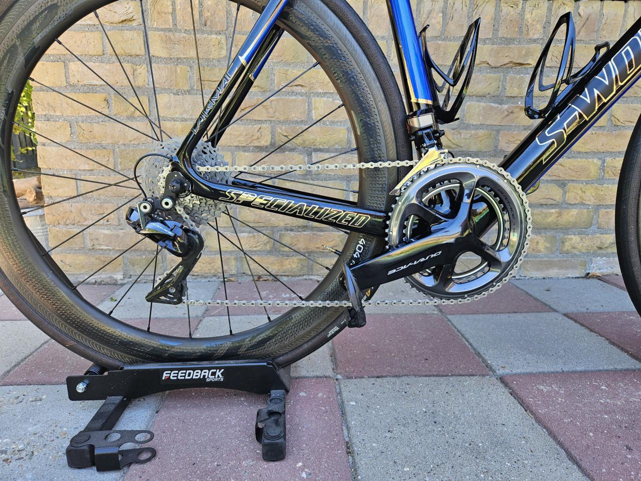 Specialized S-Works Tarmac - Nibali Shark Ed. - Zipp 404 - Dura-Ace Di2